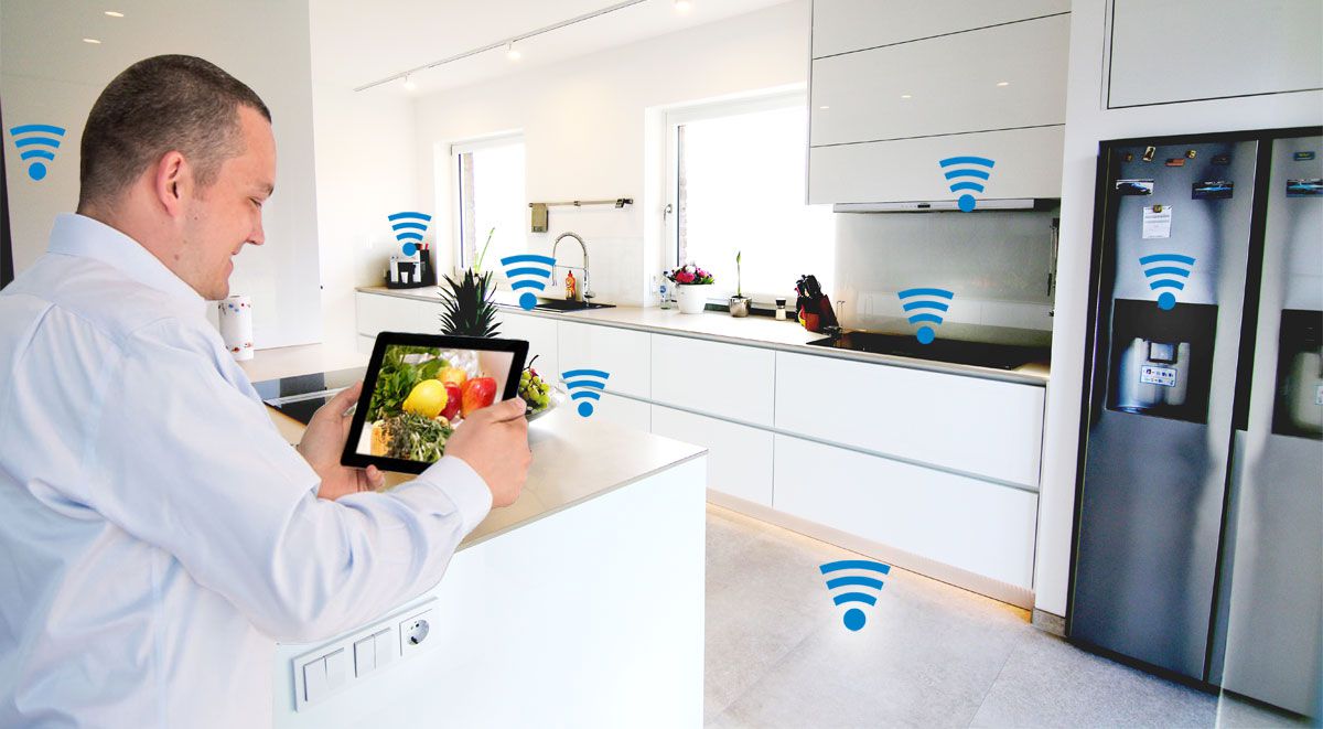 Smarte Küche / Smart Home für die Küche in Schloß Holte